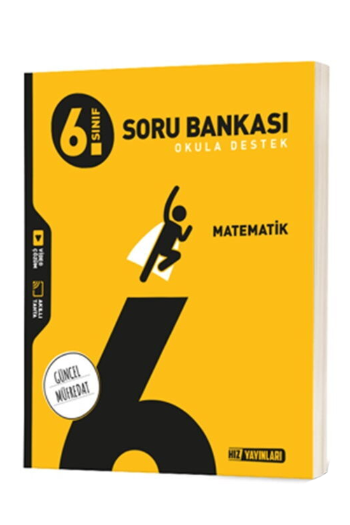 Hız Yayınları 6. Sınıf Matematik Soru Bankası Video Çözüm