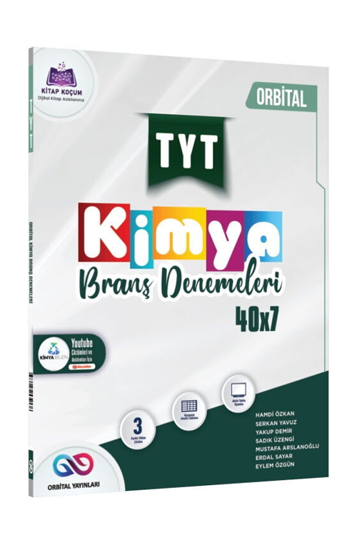 Orbital Yayınları TYT Kimya 40 x 7 Branş Denemeleri Video Çözüm