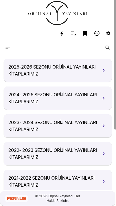 Orijinal Yayınları Video Çözüm