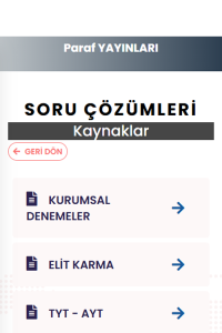 Paraf Yayınları Video Çözüm film posteri