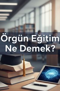 Örgün Eğitim Ne Demek ?